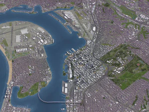 San Diego - 3D City Model 3D Model