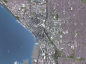 Seattle - 3D City Model 3Dモデル