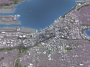 Seattle - 3D City Model Modelo 3D