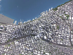 Seattle - 3D City Model 3D Model