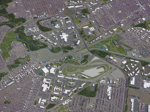 Detroit - 3D City Model 3Dモデル