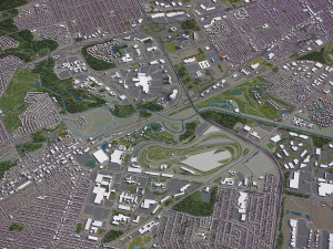 Detroit - 3D City Model 3D Model