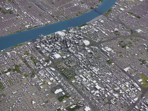 Detroit - 3D City Model 3D Model