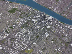 Detroit - 3D City Model 3D Model