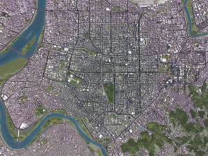 Taipei - 3D Şehir Modeli 3D Model