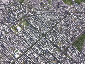 Taipei - 3D City Model 3D Model