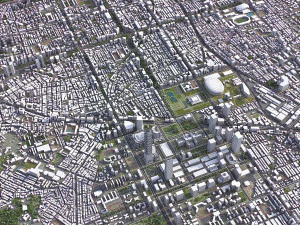 Taipei - 3D City Model 3D Model