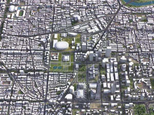 Taipei - 3D City Model 3D Model