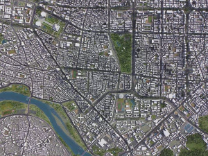Taipei - 3D City Model 3D Model