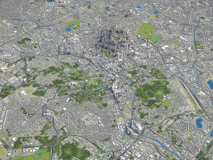 Kuala Lumpur - 3D City Model 3D Model