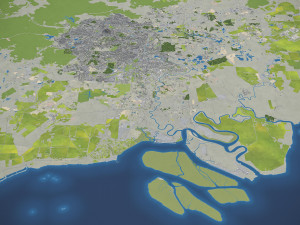 Kuala Lumpur - 3D City Model Modello 3D