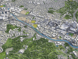 Kuala Lumpur - 3D City Model Modello 3D