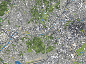 Kuala Lumpur - 3D City Model Modello 3D