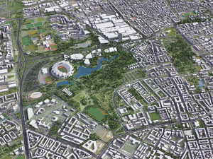 Munich - 3D City Model 3Dモデル