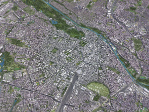 Munich - 3D City Model 3Dモデル