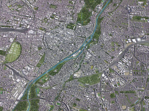 Munich - 3D City Model 3Dモデル