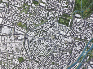 Munich - 3D City Model 3D Model