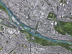 Munich - 3D City Model 3Dモデル