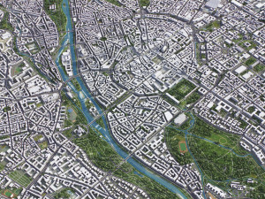 Munich - 3D City Model 3Dモデル