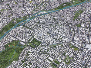 Munich - 3D City Model 3Dモデル