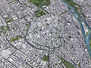 Munich - 3D City Model 3Dモデル