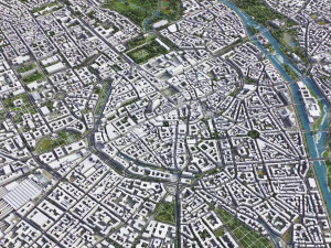 Munich - 3D City Model 3D Model