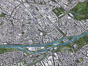 Munich - 3D City Model 3Dモデル