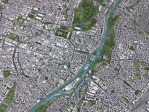 Munich - 3D City Model 3D Model