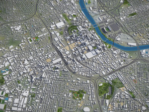 Nashville - 3D City Model 3D-Modell
