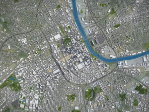 Nashville - 3D City Model 3D-Modell