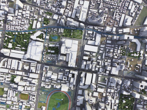 Bangkok - 3D City Model 3D 모델