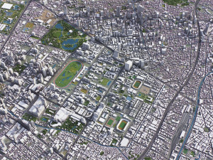 Bangkok - 3D City Model 3D 모델