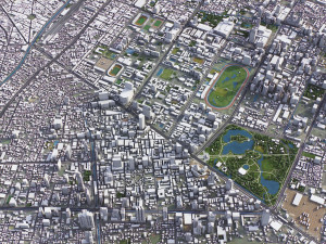 Bangkok - 3D City Model 3D 모델