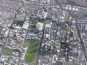 Bangkok - 3D City Model 3D 모델