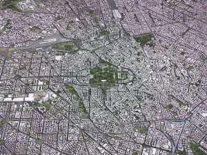 Milan - 3D City Model Model 3D