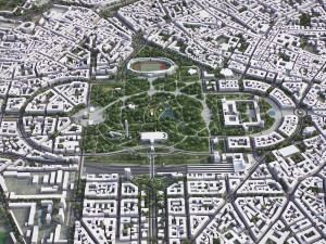 Milan - 3D City Model Model 3D