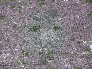 Milan - 3D City Model Model 3D