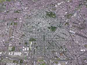 Milan - 3D City Model Model 3D