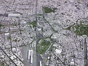 Milan - 3D City Model Model 3D