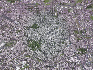 Milan - 3D City Model Model 3D