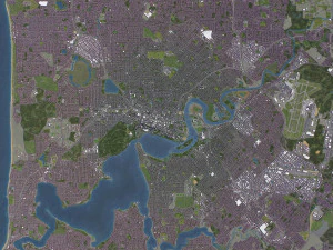 पर्थ - 3डी सिटी मॉडल 3D मॉडल