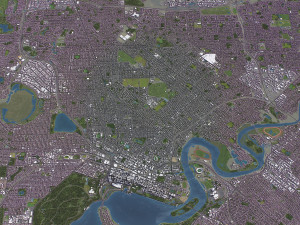 Perth - 3D City Model 3D Model