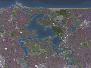 Perth - 3D City Model 3D Model