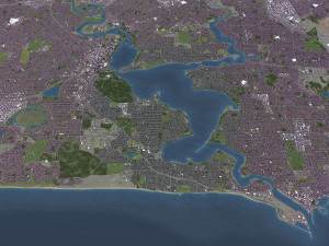 Perth - 3D City Model 3D Model