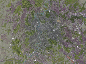 Rome - 3D City Model Model 3D
