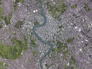 Rome - 3D City Model Model 3D