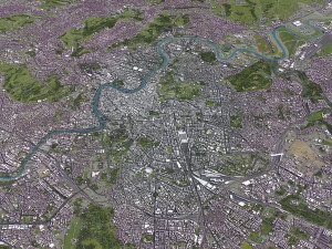 Rome - 3D City Model Model 3D