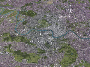 Rome - 3D City Model Model 3D