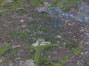 Hamburg - 3D City Model 3D Model