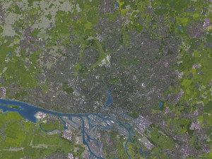 Hamburg - 3D City Model Modello 3D
